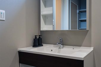 S-WISE 宇治橋展示場の洗面