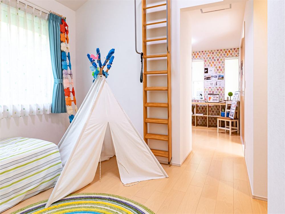 ロフト付きの子ども部屋